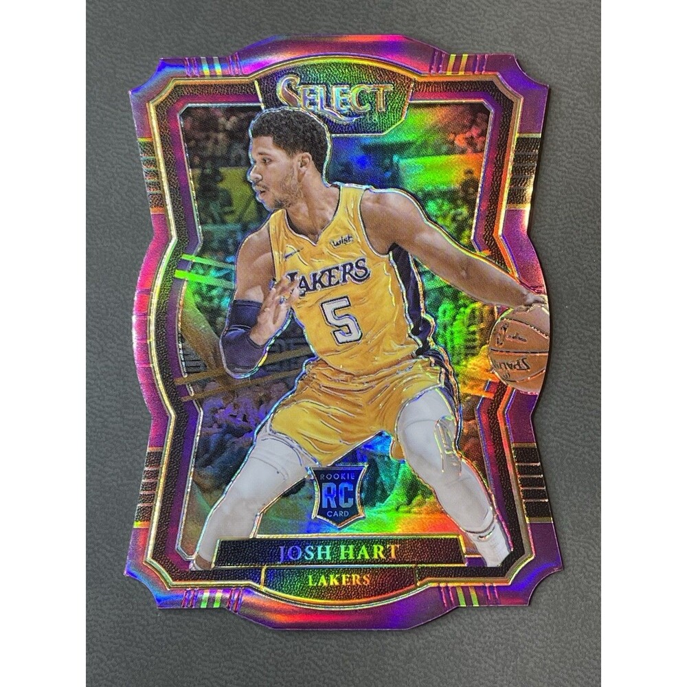 2017-18 Panini Select Prizm Die Cut RC #130 Josh Hart Knicks Lakers Purple /99